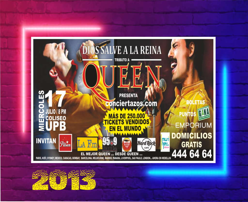 Tributo a Queen 2013